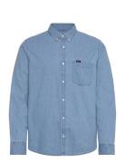 Lee Button Down Lee Jeans Blue