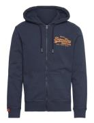 Vl Embroidered Ziphood Superdry Navy