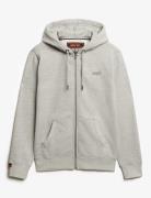 Essential Logo Zip Hoodie Hb Superdry Grey