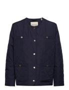 Quilted Jacket GANT Navy