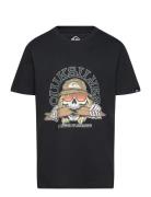 Ev Skull Feast Ss Yth Quiksilver Black