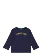 T-Shirt L/S United Colors Of Benetton Navy