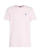 Monogram Imd Tee Tommy Hilfiger Pink