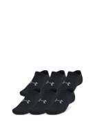 Ua Essential No Show 6Pk Under Armour Black