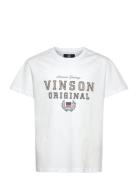 Rylan Reg Cot Vin Jr B Tee VINSON White