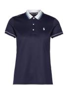 Tailored Fit Jersey Polo Shirt Ralph Lauren Golf Navy