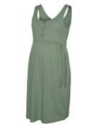 Mlivy Lia Sl Jrs Abk Dress 2F Noos Mamalicious Green