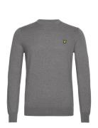 Cotton Merino Crew Neck Jumper Lyle & Scott Grey