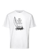 Sail T-Shirt Makia White