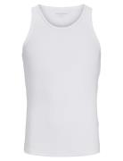 Jorislington Rib Tank Top Jack & J S White