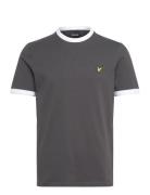 Ringer T-Shirt Lyle & Scott Black