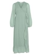 Viedee L/S Ankle Wrap Dress Vila Green