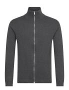 100% Recycle Knit Full Zip Lindbergh Grey