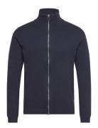 100% Recycle Knit Full Zip Lindbergh Blue