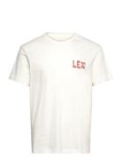 Relaxed Graphic Tee Lee Jeans White