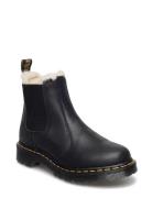 2976 Leonore Black Burnished Wyoming Dr. Martens Black