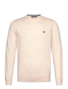 Classic C/N Jumper Fred Perry Cream