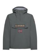 Rainforest Winter Anorak Jacket Napapijri Green