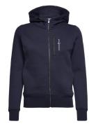 W Gale Zip Hood Sail Racing Navy