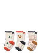 Eloy Baby Socks 3-Pack Liewood Patterned