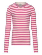 5X5 Classic Stripe Talika Top Mads Nørgaard Pink