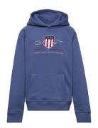 Archive Shield Hoodie GANT Blue