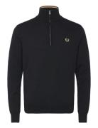 Classic Half Zip Jumper Fred Perry Black