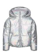 Jacket Puffer Lindex Silver