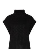 Fresnoll Knit Vest Sl Lollys Laundry Black