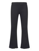 Leggings Flare Rib Solid Lindex Black