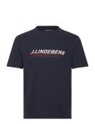 Parcy Logo Tee J. Lindeberg Navy