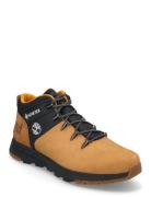 Mid Lace Up Waterproof Sneaker Timberland Yellow