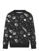 Sweater Space Aop Glow In The Lindex Black