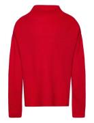 High Neck Sweater FUB Red