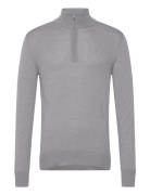 M Merino Blend Half Zip J. Lindeberg Grey