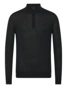 M Merino Blend Half Zip J. Lindeberg Black