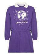 Mini Rodini Society Sp Sweat Dress Mini Rodini Purple