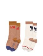 Annette Socks 2-Pack Liewood Patterned