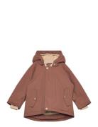 Matwally Fleece Lined Winter Jacket. Grs MINI A TURE Brown