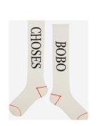 Bobo Choses Extra Long Socks Bobo Choses White