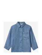 Hurlum Over Shirt Fliink Blue