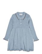 Merino Polo Dress Copenhagen Colors Blue