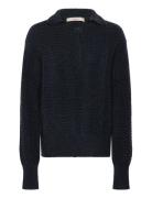Knitted Polo Sweater REMAIN Birger Christensen Navy