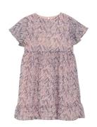 Dress Flower Dobby Creamie Pink