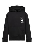 G Flower Graphic Relaxed Hoodie The North Face Black