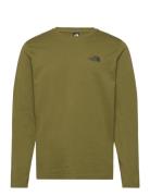 M L/S Simple Dome Tee The North Face Khaki