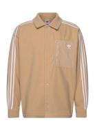 Adidas Originals Adicolor Polar Fleece Shirt Adidas Originals Beige