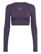 Asmc Tst Crop L Adidas By Stella McCartney Purple