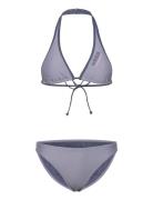 Padded Sportswear Neckholder Bikini Adidas Sportswear Silver