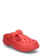 Classic Mary Jane Clog Crocs Red